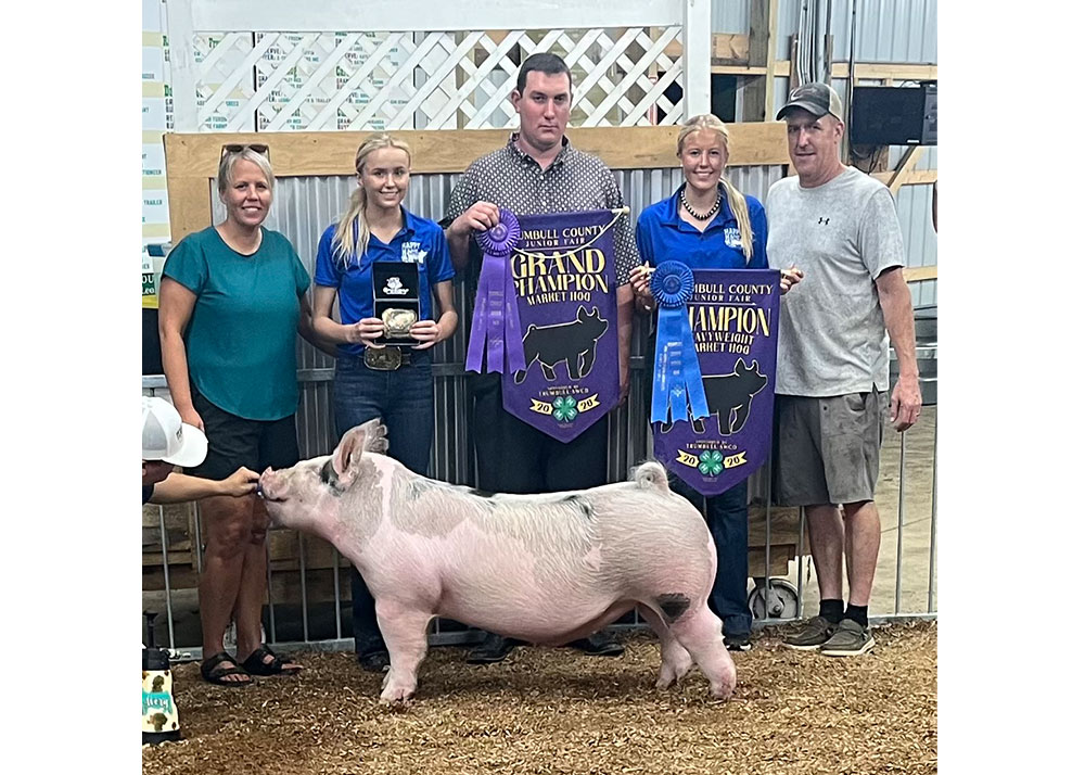 2026 Trumbull County Fair Grand Champion Market Hog